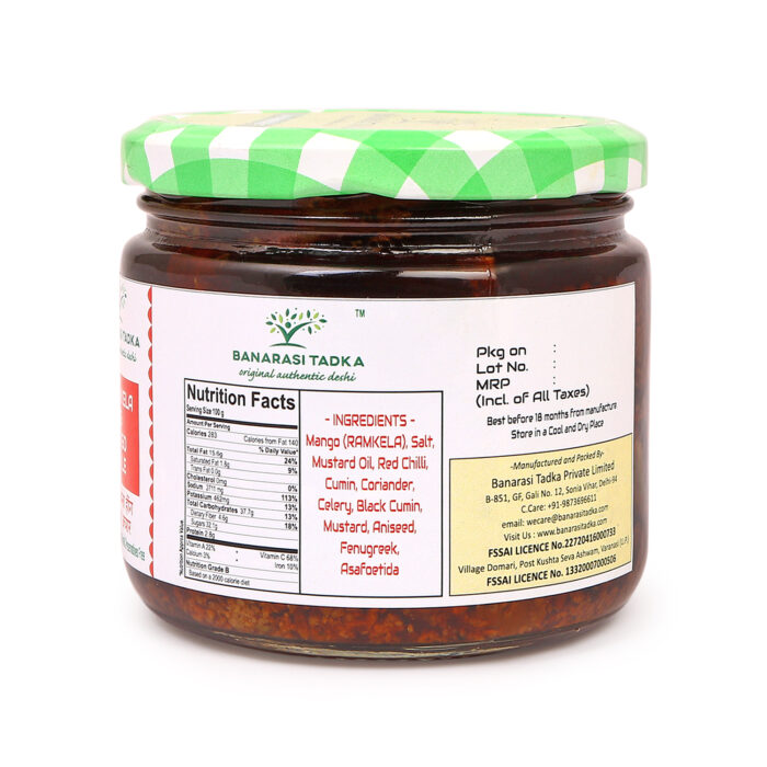 IMG_3250 Banarasi Tadka Ramkela Hing Mango Pickle | 100% Homemade | Sun Dried | Ghar Ka Aam Achar