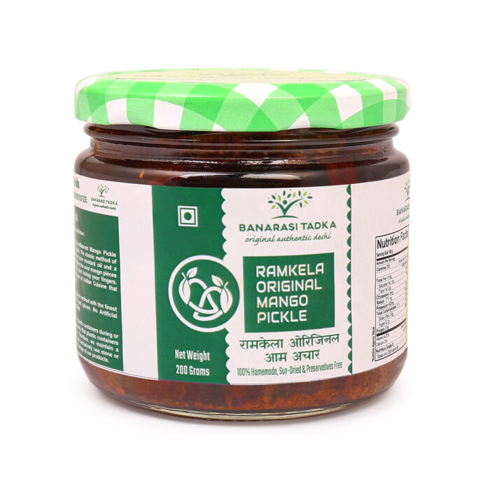 IMG_3261 Banarasi Tadka Ramkela Original Mango Pickle | 100% Homemade | Sun Dried | Ghar Ka Aam Achar